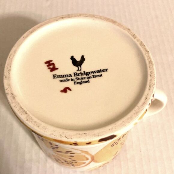 EMMA BRIDGEWATER Marmalade Half Pint Mug Coffee Tea Made in England 12 oz - Picture 6 of 8